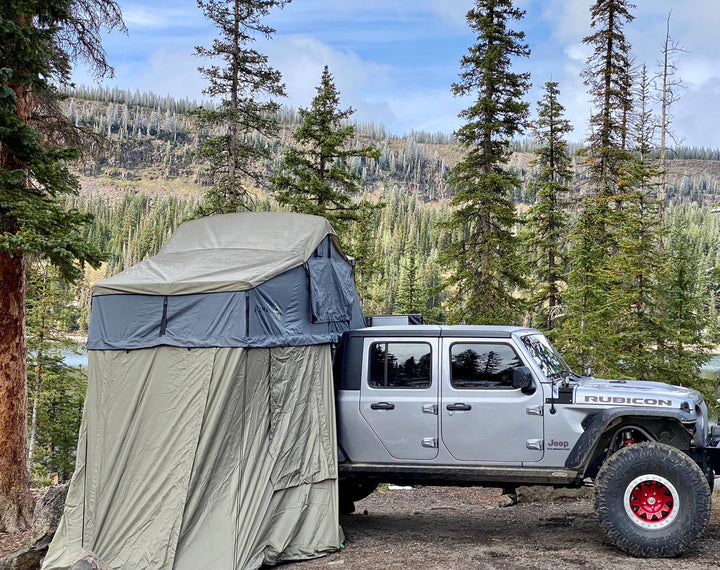 Overland Vehicle Systems Nomadic 4 Extended Roof Top Tent