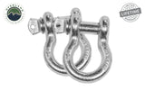 Recovery Shackle D-Ring 3/4" 4.75 Ton Zinc - Sold In Pairs