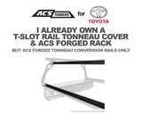 Leitner Designs ACS Forged Tonneau - Rails Only - Toyota