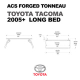 Leitner Designs ACS Forged Tonneau - Rails Only - Toyota