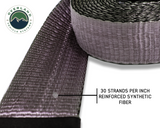 Overland Vehicle Systems Tree Saver Tow Strap 40,000 Lb. 4" X 8'
