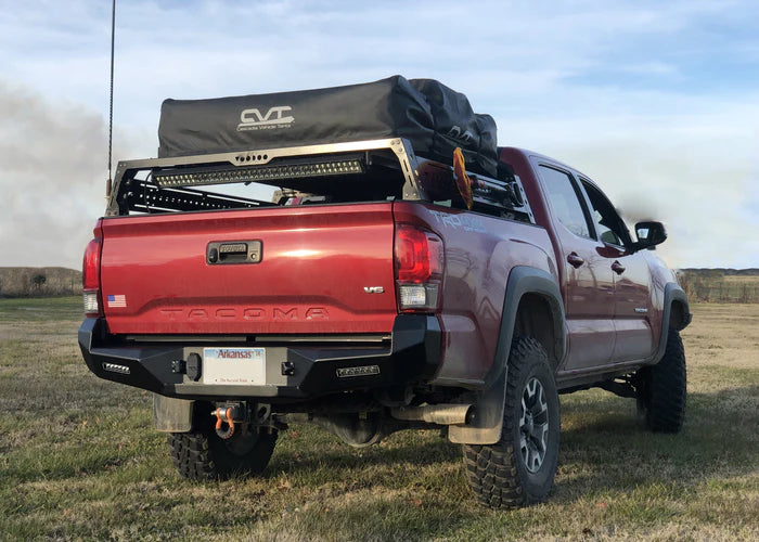 Backwoods Adventure Mods Hi-Lite Overland Rear Bumper Tacoma 16+