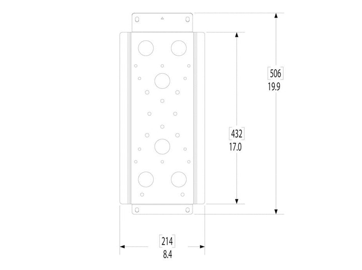 Leitner Designs UNIVERSAL MOUNTING PLATE