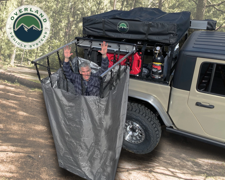 Overland Vehicle Systems HD Nomadic Car-Side Shower Room