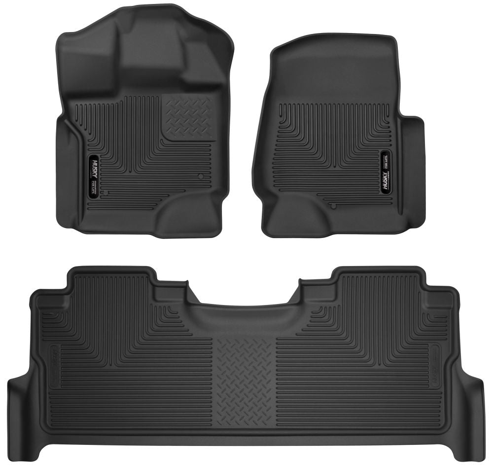 Husky Liners X-ACT CONTOUR® FLOOR MATS Ford Super Duty 17-22
