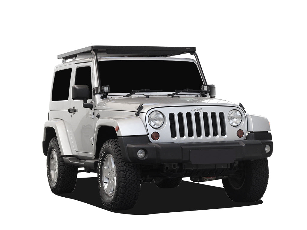 Jeep Wrangler JK 2 Door (2007-2018) Extreme Slimline II Roof Rack Kit - by Front Runner