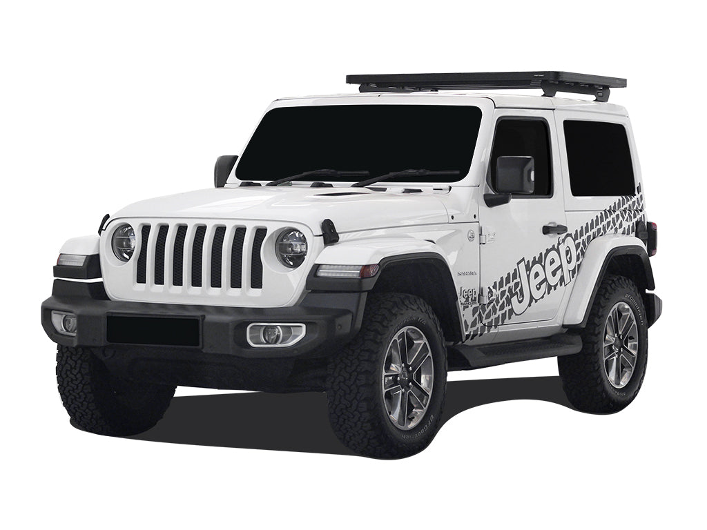 Jeep Wrangler JL 2 Door (2018-Current) Extreme Slimline II 1/2 Roof Rack Kit - by Front Runner