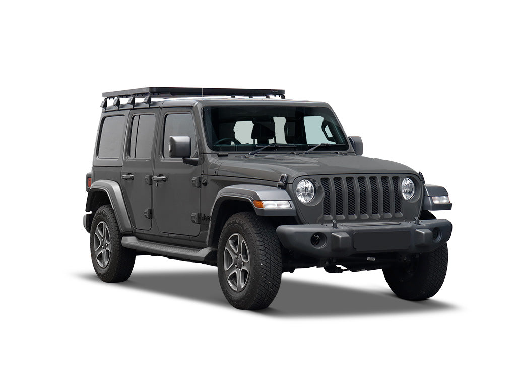 Jeep Wrangler 4xe (2021-Current) Slimline II 1/2 Roof Rack Kit / Tall - by Front Runner