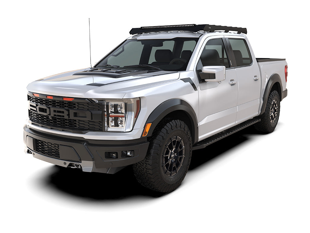 Ford F-150 Super Crew (2021-Current) Slimsport Roof Rack Kit / Lightbar Ready - by Front Runner