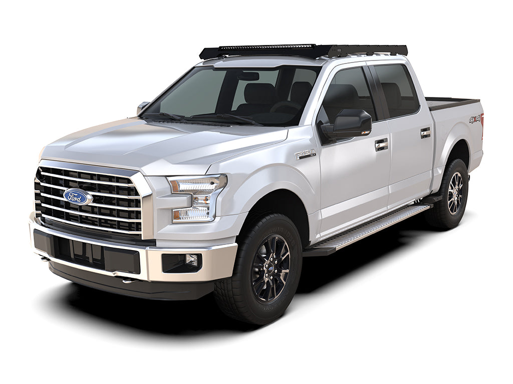 Ford F-150 Super Crew (2015-2020) Slimsport Roof Rack Kit / Lightbar ready - by Front Runner