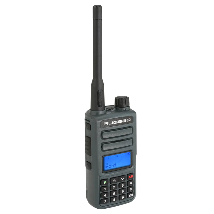 Rugged GMR2 GMRS/FRS Handheld Radio - Grey